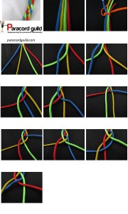 four strand paracord braid