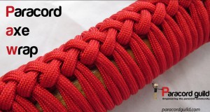 how to make a paracord axe wrap