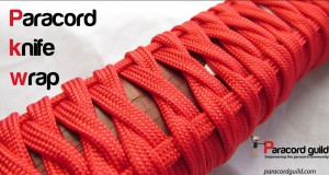 paracord knife wrap