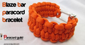 blaze bar paracord bracelet