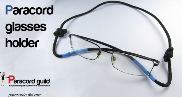 paracord glasses holder
