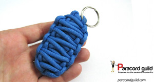 paracord grenade keychain