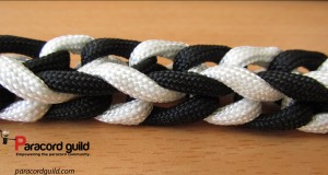 two color spool knitting