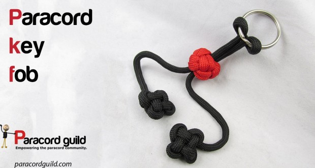 paracord key fob tutorial