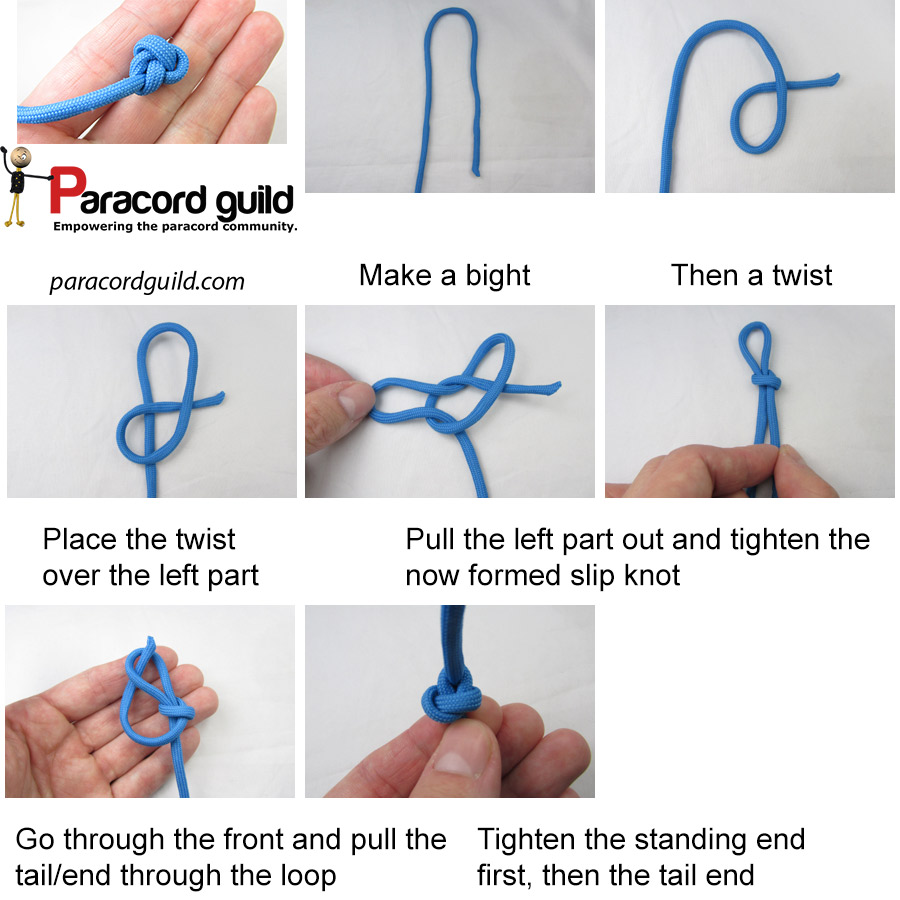 How to tie the Ashley stopper knot - Paracord guild