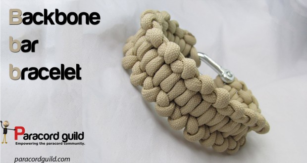 backbone bar paracord bracelet