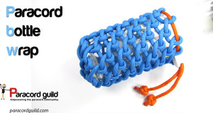 paracord bottle wrap