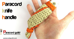 paracord knife handle