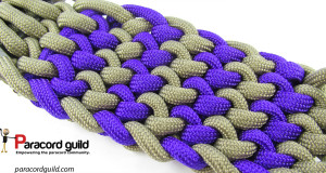 2 color conquistador braid