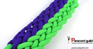 2 color conquistador braid gemini pattern