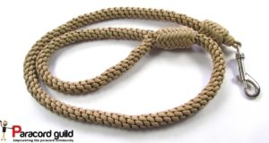 crown knot paracord leash